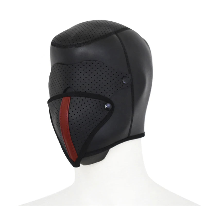 Neoprene Hawk Mask – Premium Fetish Mask with Removable Mouth & Eye Piece