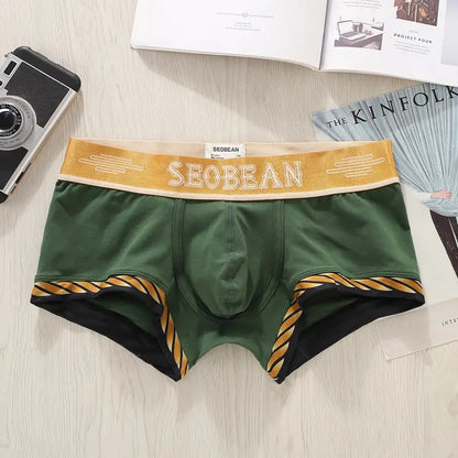 Cotton Sport Boxer Shorts – 5 Colours | M–2XL | Cotton & Elastane