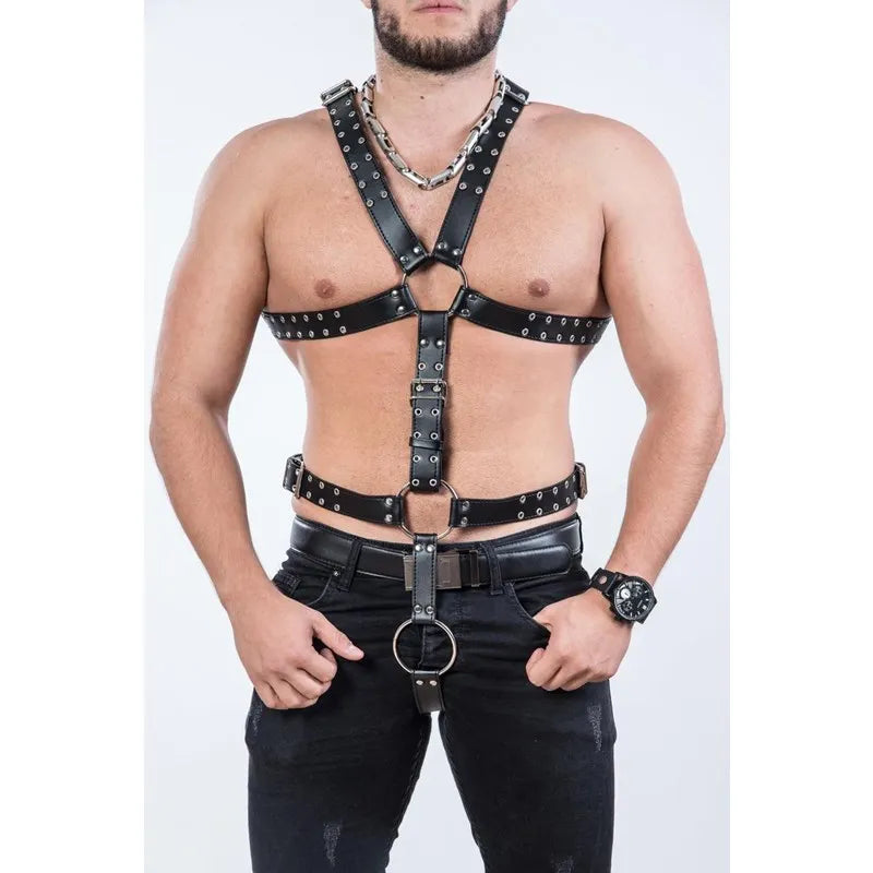 Faux Leather Body Harness | 18 Styles | One Size