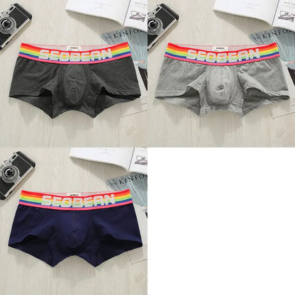 Cotton Boxer Shorts 3-Pack – 6 Colours | M–2XL | Cotton & Elastane