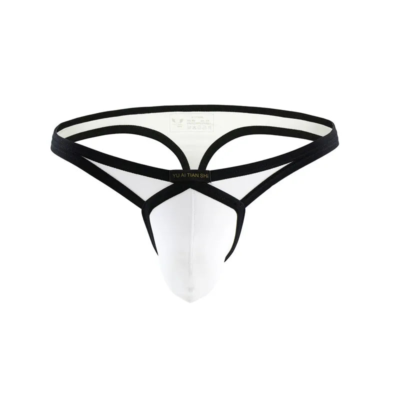 Backless Bulge Pouch Thong – 5 Colours | S–XL | Nylon & Lycra