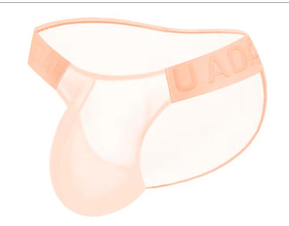 CMENIN Heren Transparante Mesh Slip