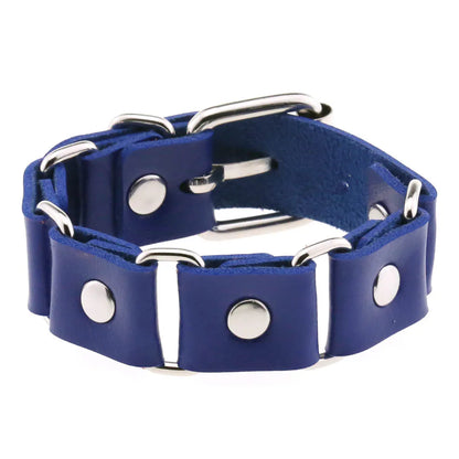 Faux Leather Wristband