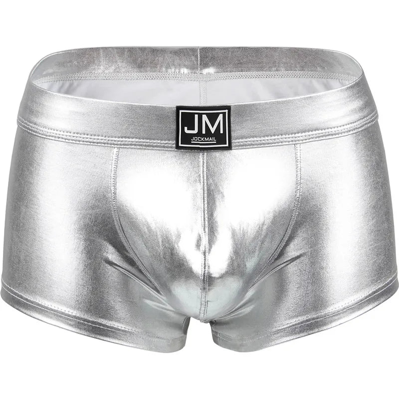 Faux Leather Party Short – 4 Colours | M–XL | Faux Leather & Synthetic