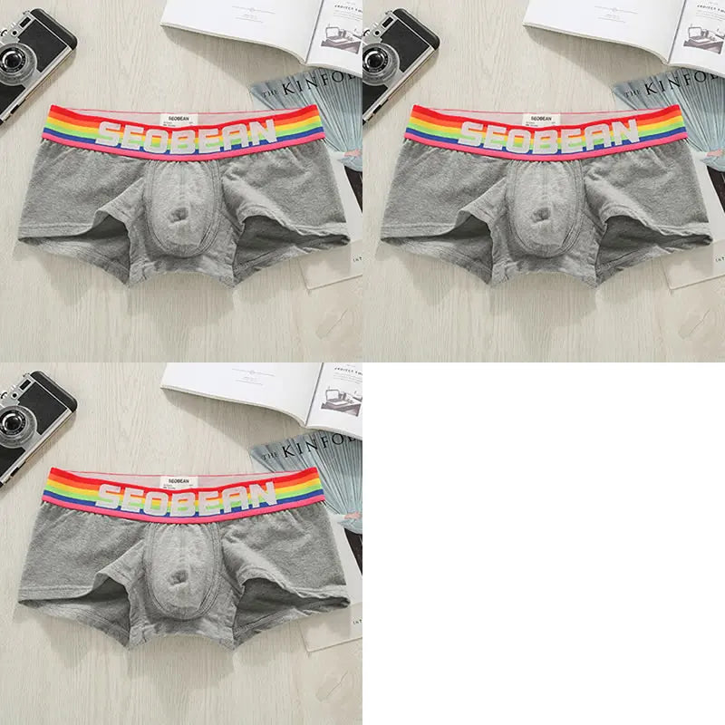 Cotton Boxer Shorts 3-Pack – 6 Colours | M–2XL | Cotton & Elastane