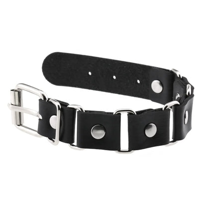 Faux Leather Wristband