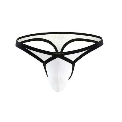 Backless Bulge Pouch Thong – 5 Colours | S–XL | Nylon & Lycra