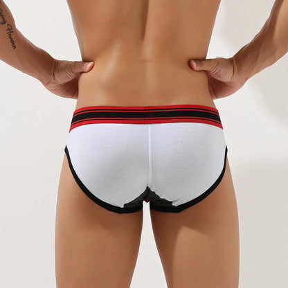 Colour Block Cotton Brief – 3 Colours | M–XXL | Cotton & Elastane