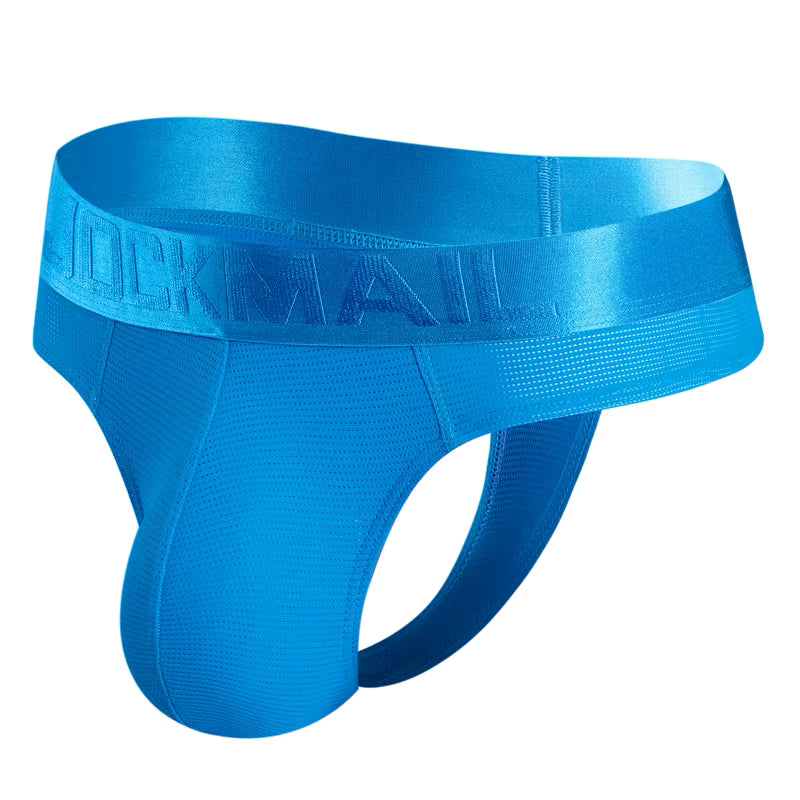 Colourful Waistband Thong – 9 Colours incl. Fluor | M–2XL | Nylon & Lycra