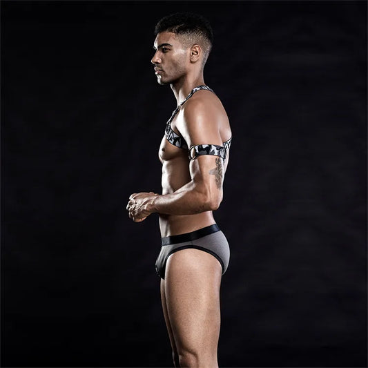 Body Harness Set with Brief & Bracelets