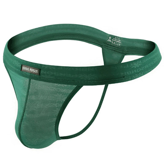 Sheer Mesh Thong – 4 Colours | S–XL | Nylon