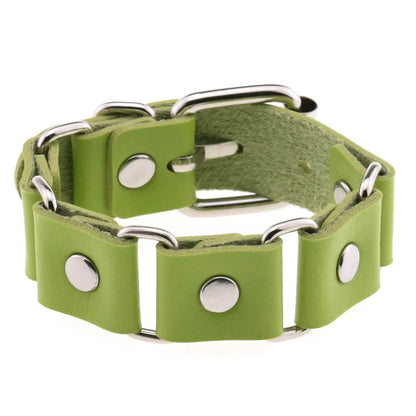 Faux Leather Wristband