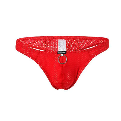 Low-Rise Bulge Pouch Thong – 8 Colours | M–2XL | Nylon & Lycra