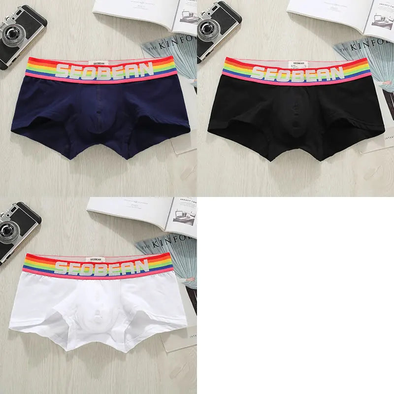 Cotton Boxer Shorts 3-Pack – 6 Colours | M–2XL | Cotton & Elastane