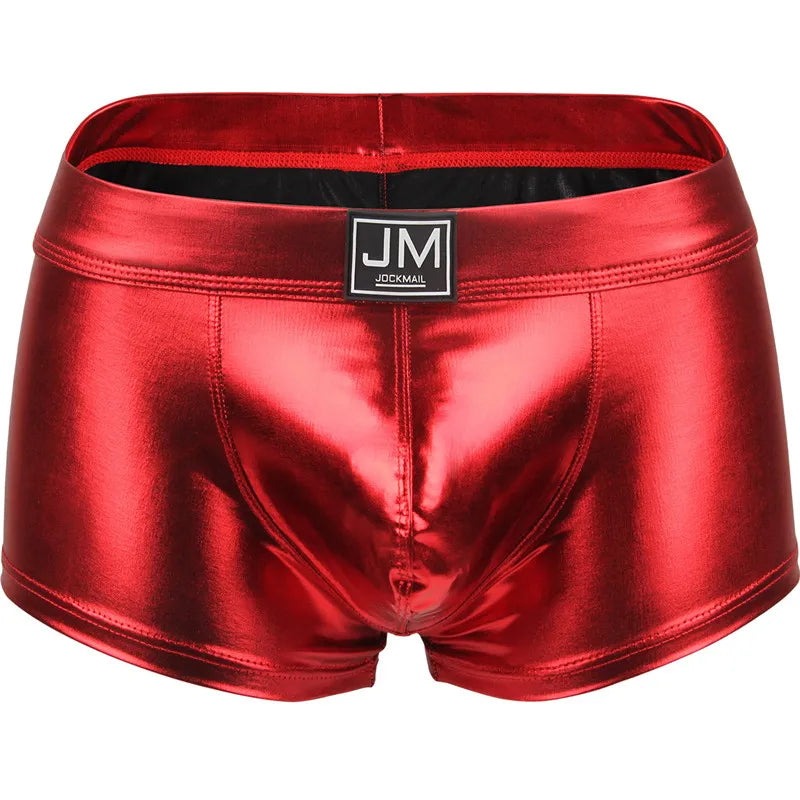 Faux Leather Party Short – 4 Colours | M–XL | Faux Leather & Synthetic