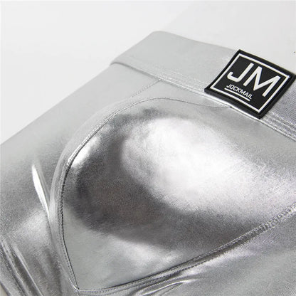 Faux Leather Party Short – 4 Colours | M–XL | Faux Leather & Synthetic