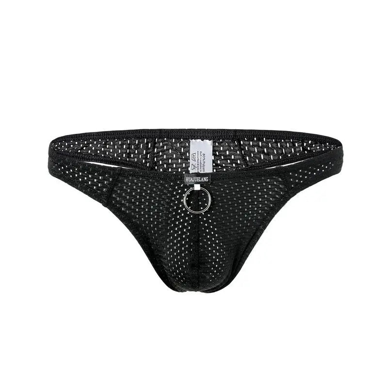Low-Rise Bulge Pouch Thong – 8 Colours | M–2XL | Nylon & Lycra