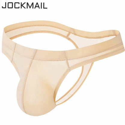 Sheer Nylon Thong – 7 Colours | M–2XL | Nylon & Lycra