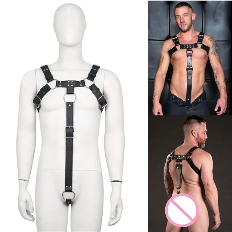 Faux Leather Body Harness | 18 Styles | One Size
