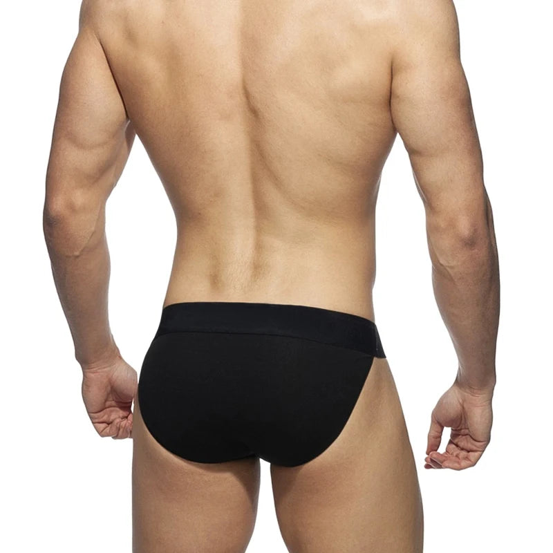 Men’s Brief – Black & White | M–2XL