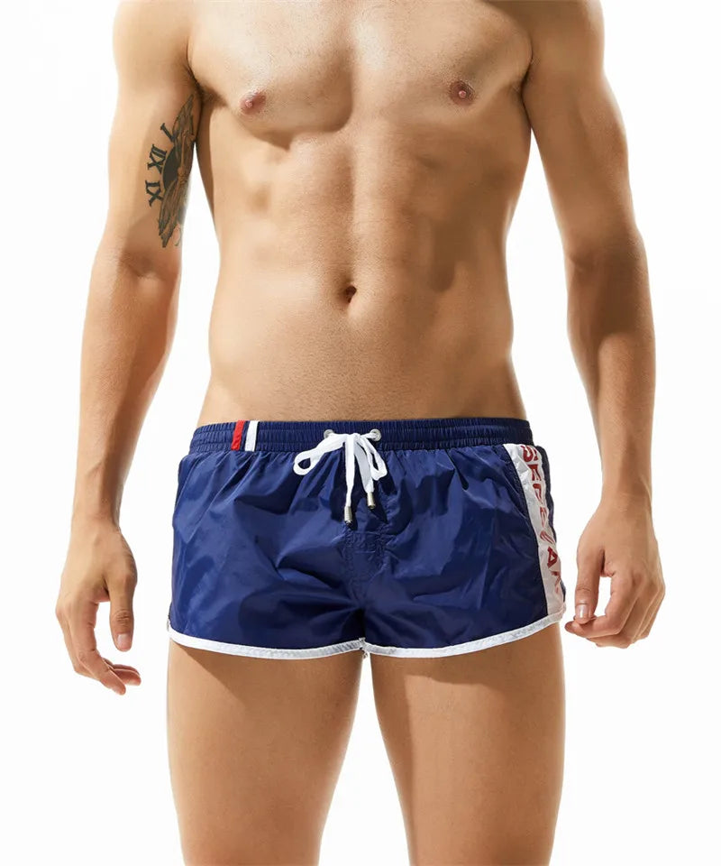 Boardshort – Red, Dark Blue, White & Blue | M–XXL