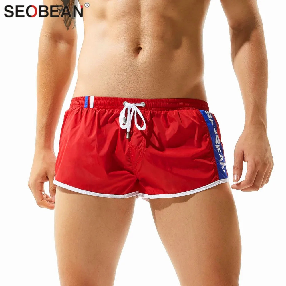 Boardshort – Red, Dark Blue, White & Blue | M–XXL