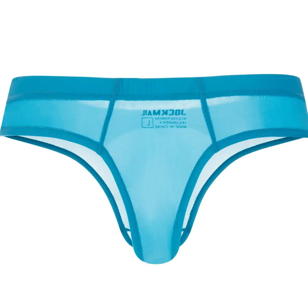 Sheer Nylon Thong – 7 Colours | M–2XL | Nylon & Lycra