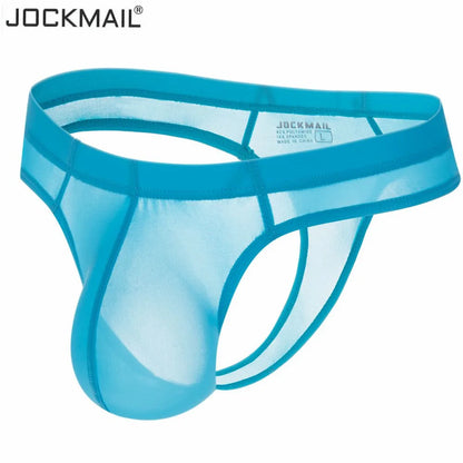 Sheer Nylon Thong – 7 Colours | M–2XL | Nylon & Lycra