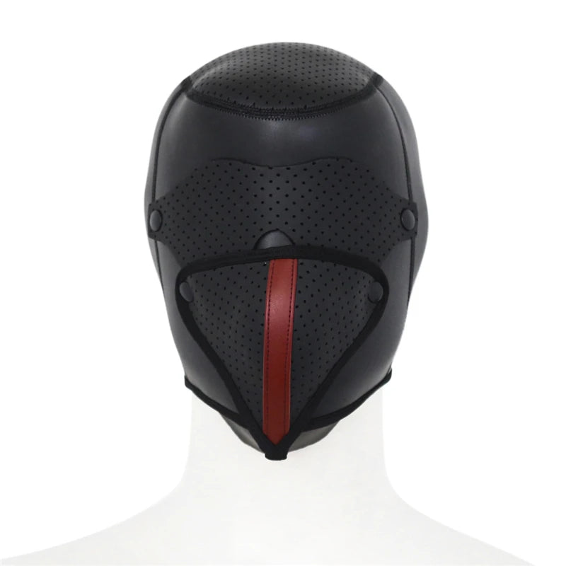 Neoprene Hawk Mask – Premium Fetish Mask with Removable Mouth & Eye Piece
