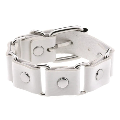 Faux Leather Wristband