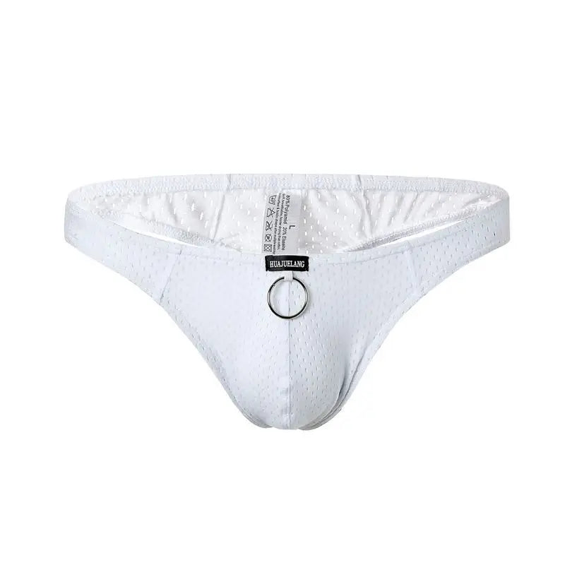 Low-Rise Bulge Pouch Thong – 8 Colours | M–2XL | Nylon & Lycra