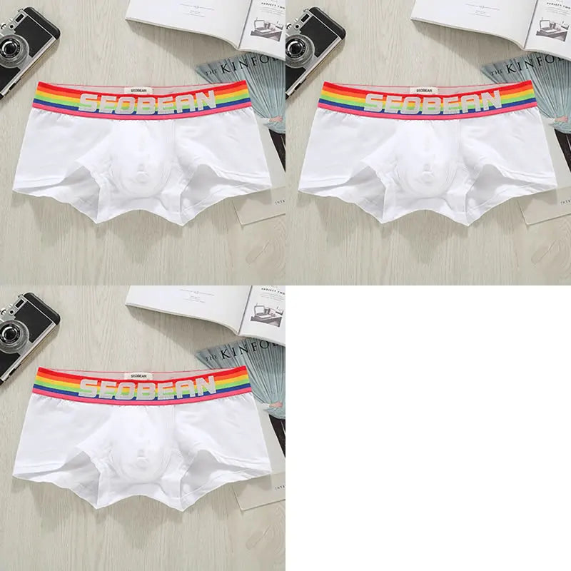 Cotton Boxer Shorts 3-Pack – 6 Colours | M–2XL | Cotton & Elastane