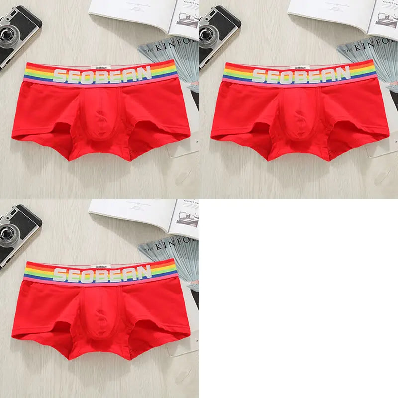 Cotton Boxer Shorts 3-Pack – 6 Colours | M–2XL | Cotton & Elastane
