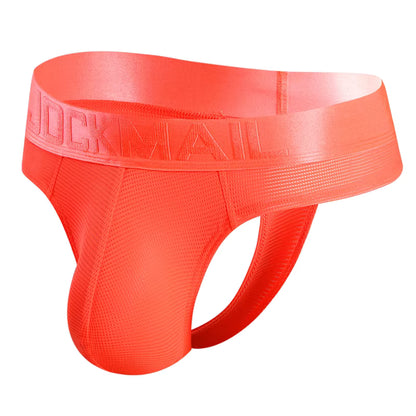 Colourful Waistband Thong – 9 Colours incl. Fluor | M–2XL | Nylon & Lycra