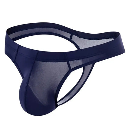 Sheer Nylon Thong – 7 Colours | M–2XL | Nylon & Lycra