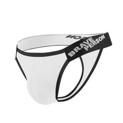 Men's Printed String Thong – 6 Colours | S–XL | Nylon & Lycra