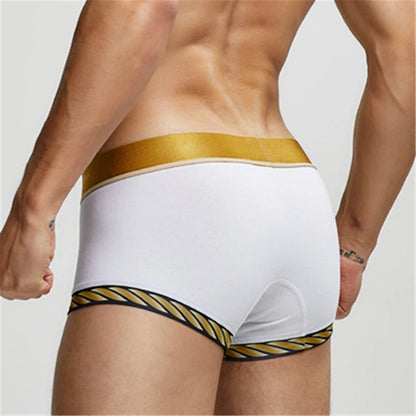 Cotton Sport Boxer Shorts – 5 Colours | M–2XL | Cotton & Elastane