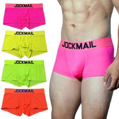 Neon Boxer Short – 4 Colours | M–2XL | Nylon & Lycra