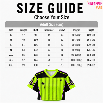 Y2K Faggot Mesh Sport Crop Top – Green | S–4XL | Polyester