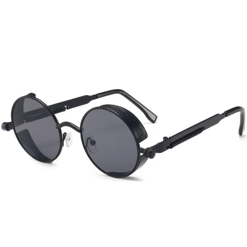 Round Metal Sunglasses – 10 Colours | One Size | Polarized Mirror & UV400