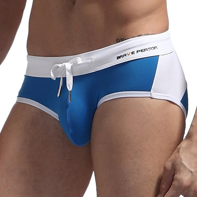 Solid Swim Brief – 4 Colours | S–XL | Nylon & Elastane