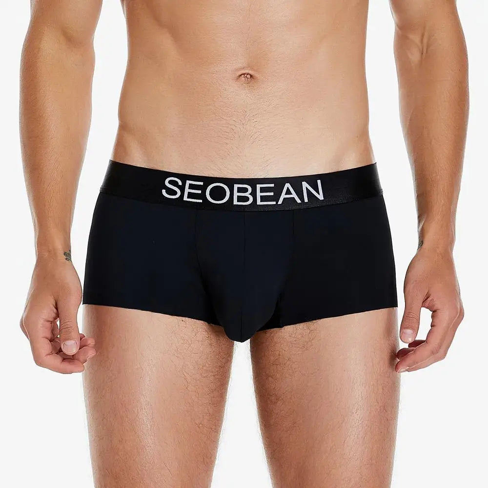 Ice Silk Boxer Shorts – 6 Colours | M–2XL | Nylon & Spandex