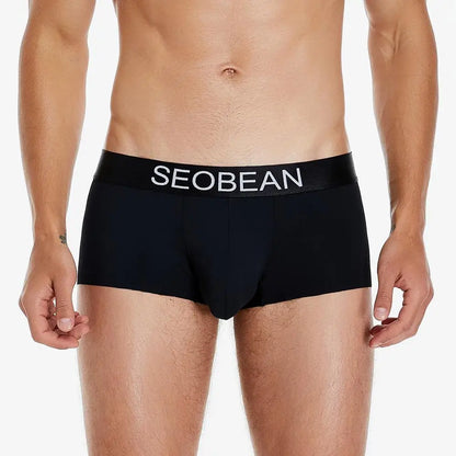 Ice Silk Boxer Shorts – 6 Colours | M–2XL | Nylon & Spandex