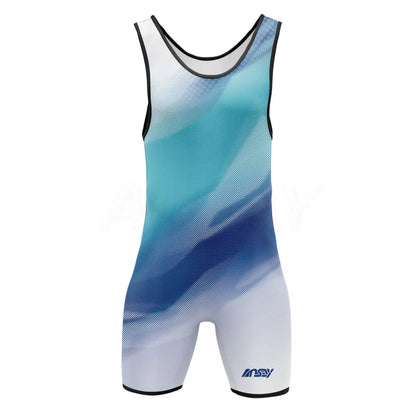 Performance Wrestling Singlet – 5 Colours | S–5XL | Polyester