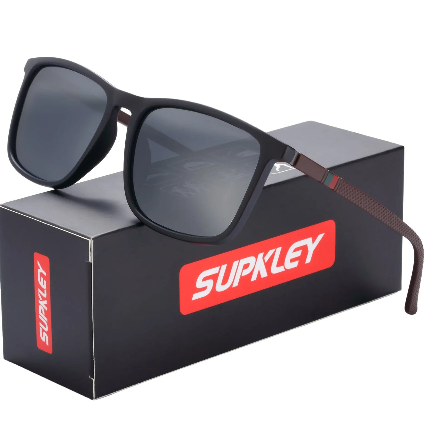 Polarised Square Sports Sunglasses – 13 Colours | One Size | Plastic & TAC