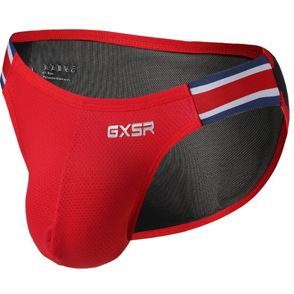Letter Print Brief – 2 Colours | M–2XL | Polyester & Elastane