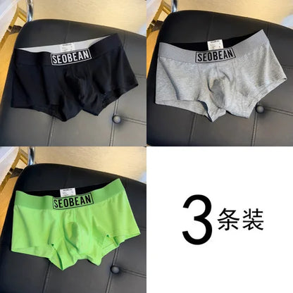 Cotton Boxer Short – 3-Pack | 10 Colour Combos | M–2XL | Cotton & Elastane