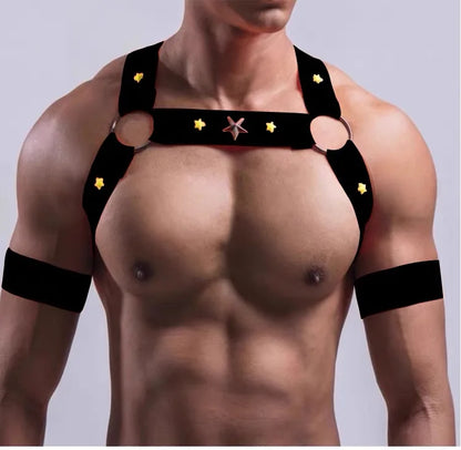 Chest Harness – 9 Colours | One Size | Elastane