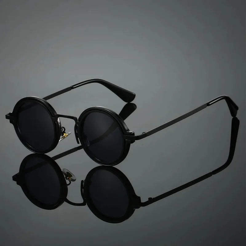 Photochromic Round Sunglasses – UV400 | 6 Colours | Alloy Frame
