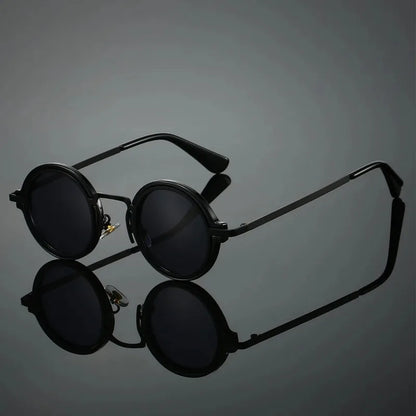 Photochromic Round Sunglasses – UV400 | 6 Colours | Alloy Frame